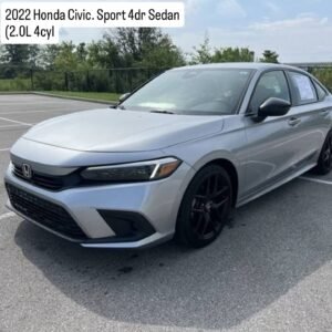 2022 Honda Civic. Sport 4dr Sedan (2.0L 4cyl CVT)