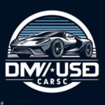 DMV USED CARS logo